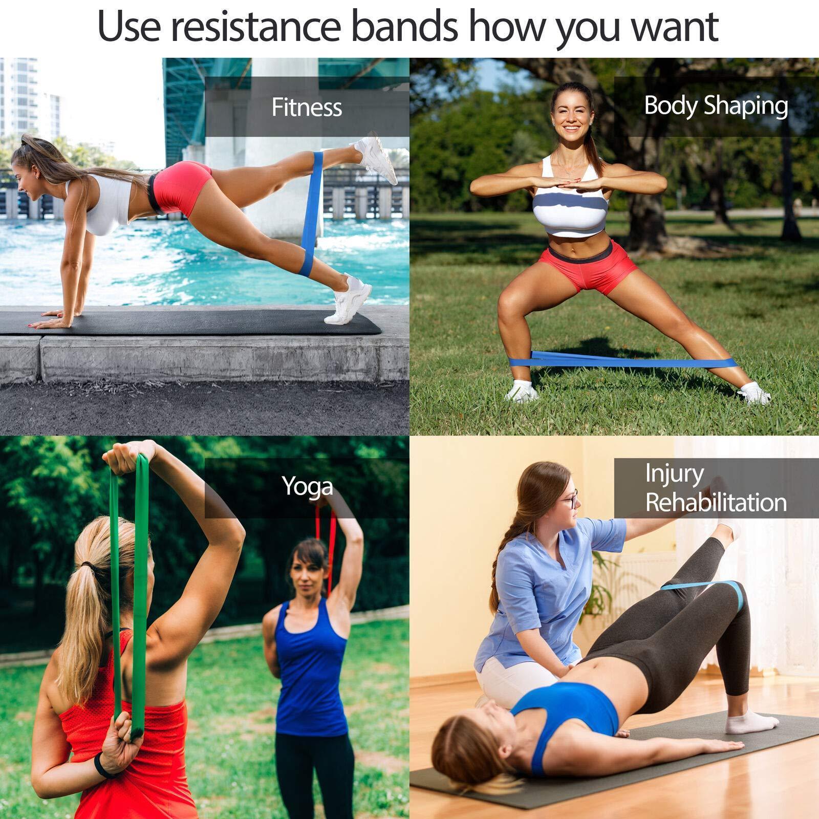 Resistance Bands Set — 5 Levels