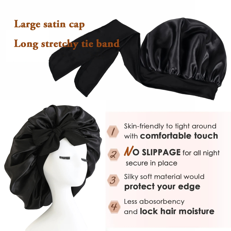 Women's Satin Sleep Bonnet